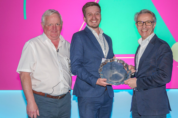 The award was collected by Harry Osborn & Nick Merryfield, Verpora on behalf of Matt Lindley and Paul Dermody